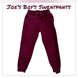 Boys | Joe’s Jeans Maroon Sweatpants